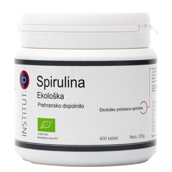 Slika Institut.O Spirulina, tablete 400x