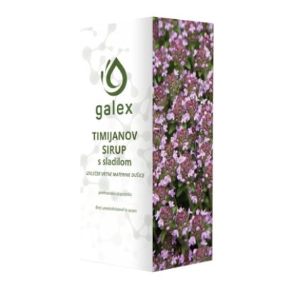 Slika Galex Timijanov sirup s sladilom 150 ml