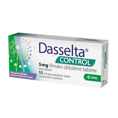 Slika Dasselta control 5mg, filmsko obložene tablete 10x